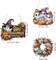 3 Pack Halloween Hanging Diamond Art Kit for Adults – 5D Double-Sided Acrylic Rhinestone DIY Window Pendant Craft Set, Special Shaped Diamond Painting Decor